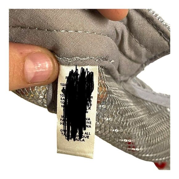 Budweiser Trucker Hat Mesh Back VTG Adjustable Snapback Iconic Red Bowtie Logo - Picture 7 of 7